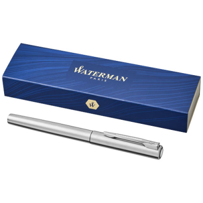 WATERMAN GRADUATE ROLLERBALL PEN in Silver Chrome