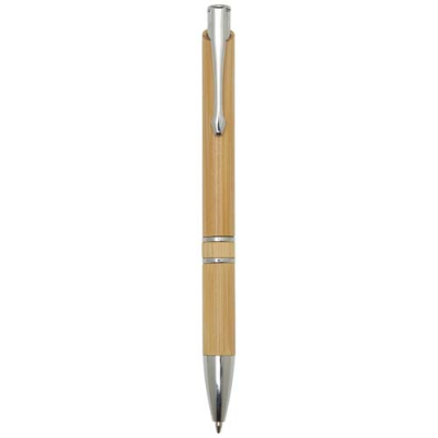 WICKER BAMBOO BALL PEN in Natural