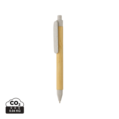 WRITE RESPONSIBLE RECYCLED PAPER BARREL PEN in Off White