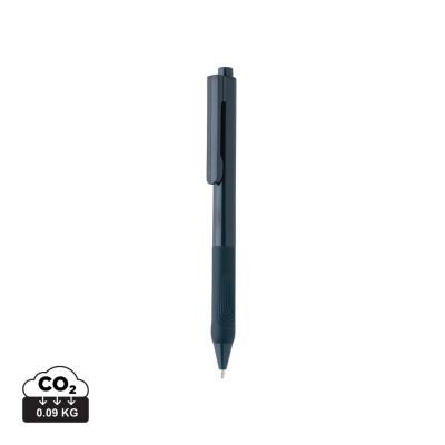 X9 SOLID PEN with Silicon Grip in Navy