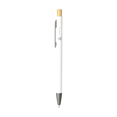 XAVA GRS RECYCLED ALUMINIUM METAL PEN in White