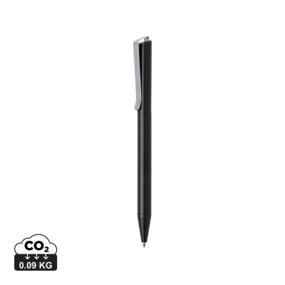 XAVI RCS CERTIFIED RECYCLED ALUMINIUM METAL PEN in Black