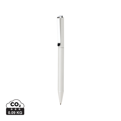 XAVI RCS CERTIFIED RECYCLED ALUMINIUM METAL PEN in White