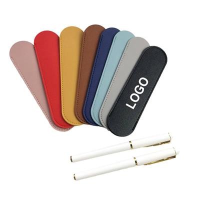 MULTI-COLOR THICKENED PU LEATHER PEN CASE