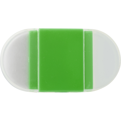 ERASER with Pencil Sharpener in Pale Green