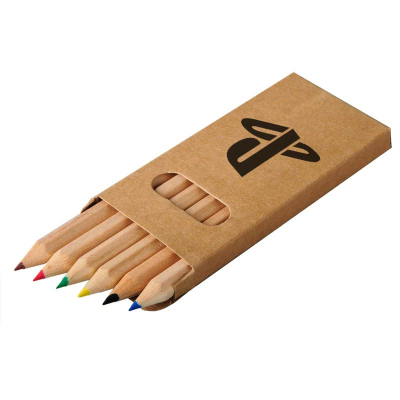 6 PIECE 9CM PENCIL SET