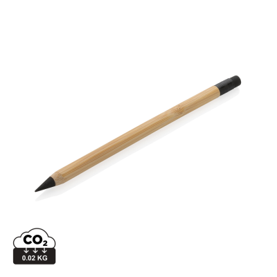 BAMBOO INFINITY PENCIL with Eraser in Brown