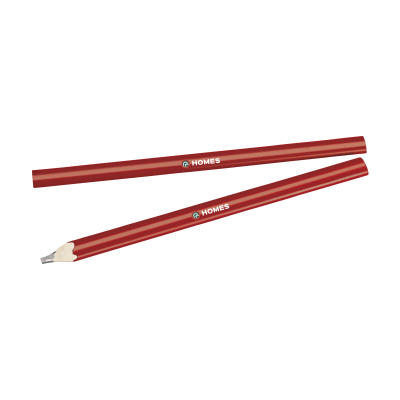 CARPENTER WOOD PENCIL in Red