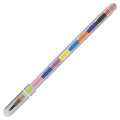 POPPER CRAYON PEN - MULTI COLOUR