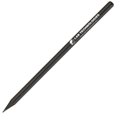 WOOD BLACK KNIGHT PENCIL - SHARPENED