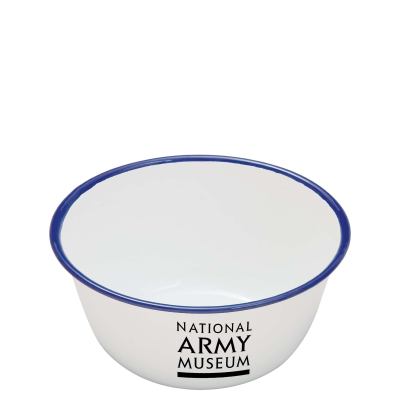 ENAMEL PUDDING BASIN (18X9CM)