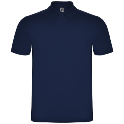 AUSTRAL SHORT SLEEVE UNISEX POLO in Navy Blue