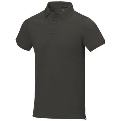 CALGARY SHORT SLEEVE MENS POLO in Anthracite Grey