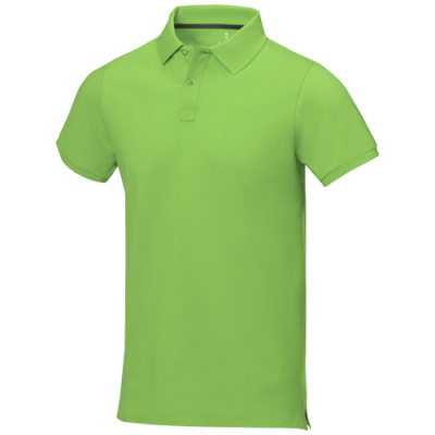 CALGARY SHORT SLEEVE MENS POLO in Apple Green