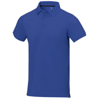 CALGARY SHORT SLEEVE MENS POLO in Blue