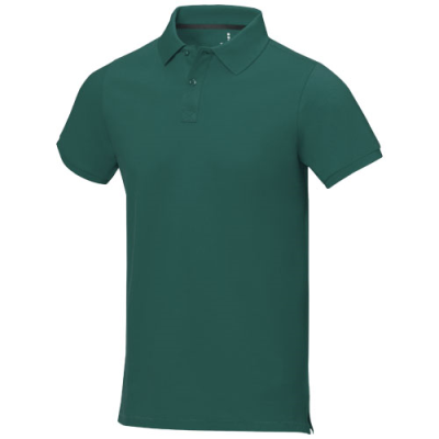 CALGARY SHORT SLEEVE MENS POLO in Forest Green