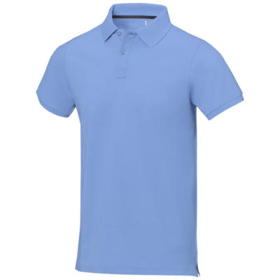 CALGARY SHORT SLEEVE MENS POLO in Light Blue