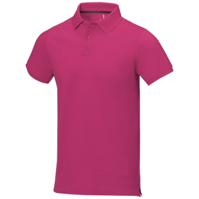 CALGARY SHORT SLEEVE MENS POLO in Magenta