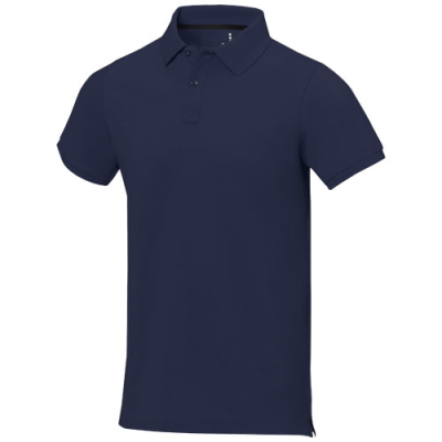 CALGARY SHORT SLEEVE MENS POLO in Navy