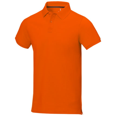 CALGARY SHORT SLEEVE MENS POLO in Orange