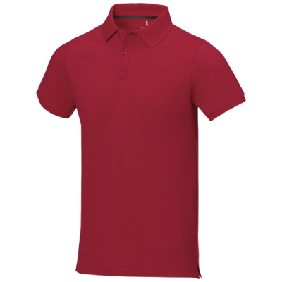 CALGARY SHORT SLEEVE MENS POLO in Red