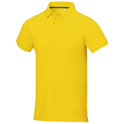 CALGARY SHORT SLEEVE MENS POLO in Yellow