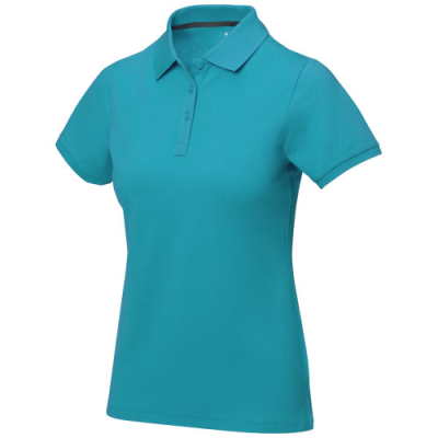 CALGARY SHORT SLEEVE WOMENS POLO in Aqua