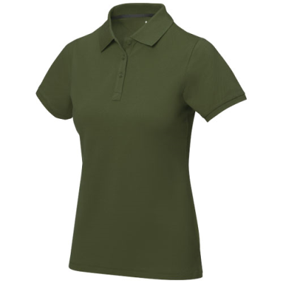 CALGARY SHORT SLEEVE WOMENS POLO in Army Green