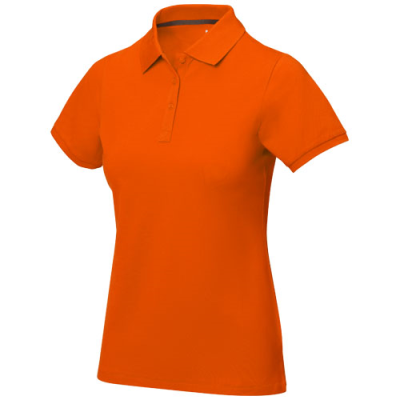 CALGARY SHORT SLEEVE WOMENS POLO in Orange