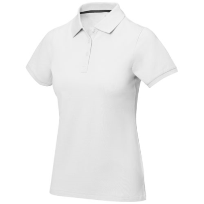 CALGARY SHORT SLEEVE WOMENS POLO in White