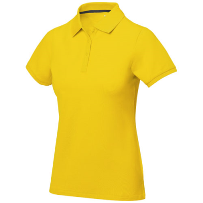 CALGARY SHORT SLEEVE WOMENS POLO in Yellow