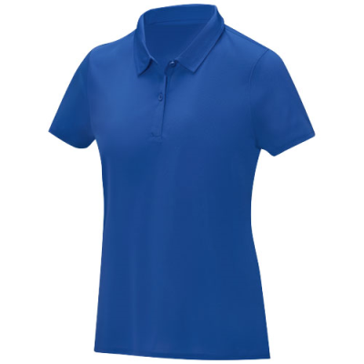 DEIMOS SHORT SLEEVE LADIES COOL FIT POLO in Blue