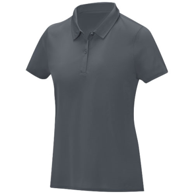 DEIMOS SHORT SLEEVE LADIES COOL FIT POLO in Storm Grey