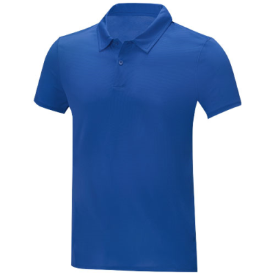 DEIMOS SHORT SLEEVE MENS COOL FIT POLO in Blue