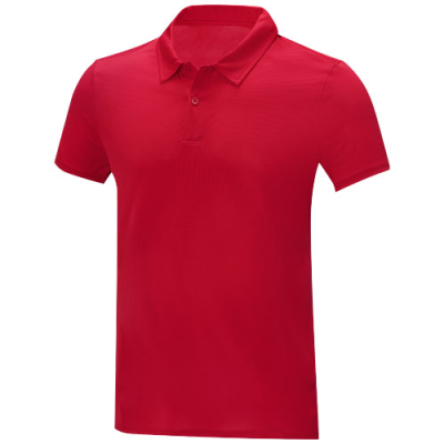 DEIMOS SHORT SLEEVE MENS COOL FIT POLO in Red