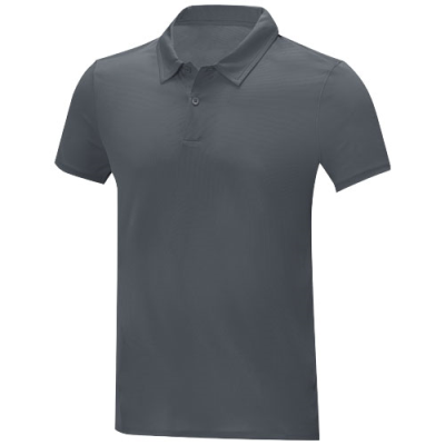 DEIMOS SHORT SLEEVE MENS COOL FIT POLO in Storm Grey