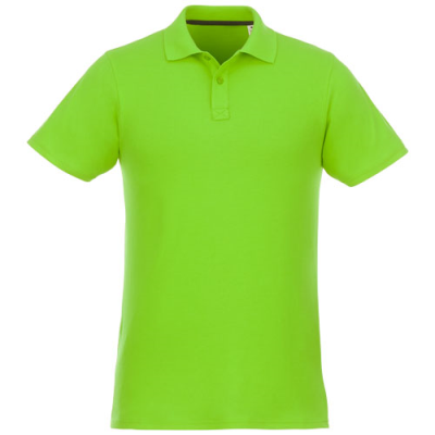 HELIOS SHORT SLEEVE MENS POLO in Apple Green