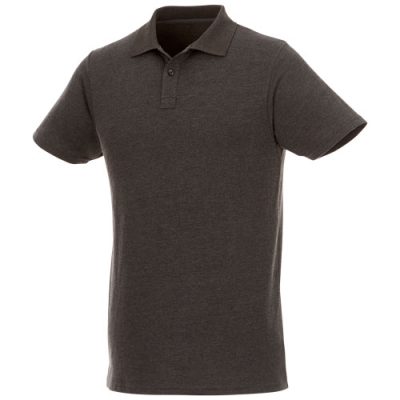 HELIOS SHORT SLEEVE MENS POLO in Charcoal