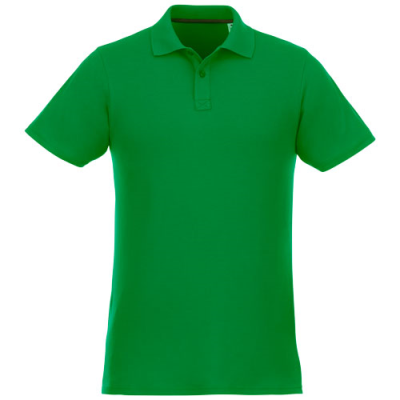 HELIOS SHORT SLEEVE MENS POLO in Fern Green