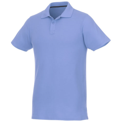 HELIOS SHORT SLEEVE MENS POLO in Light Blue