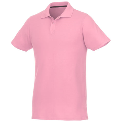 HELIOS SHORT SLEEVE MENS POLO in Light Pink