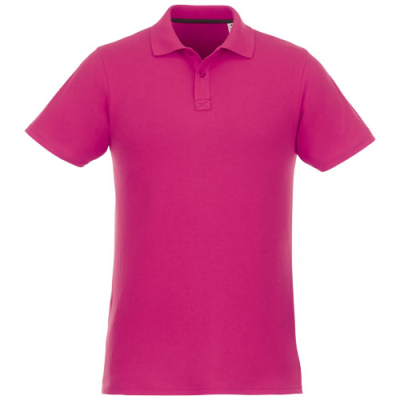 HELIOS SHORT SLEEVE MENS POLO in Magenta