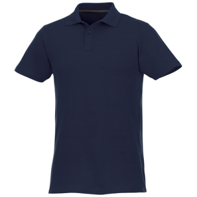 HELIOS SHORT SLEEVE MENS POLO in Navy