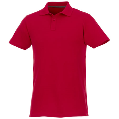 HELIOS SHORT SLEEVE MENS POLO in Red