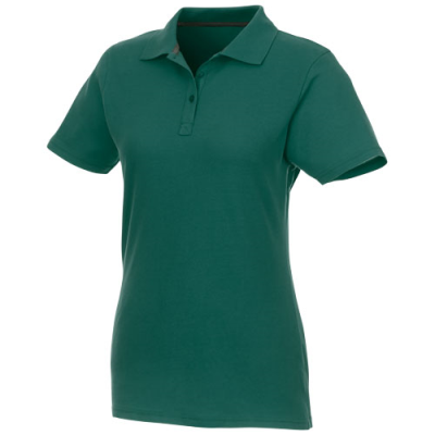 HELIOS SHORT SLEEVE WOMENS POLO in Forest Green