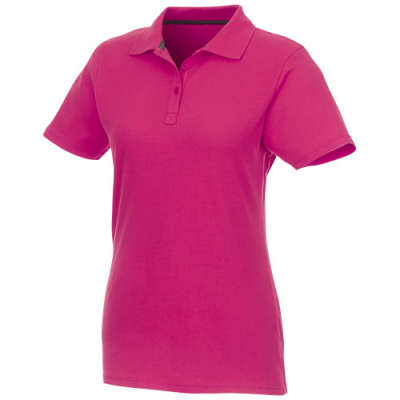 HELIOS SHORT SLEEVE WOMENS POLO in Magenta