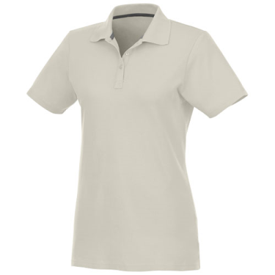 HELIOS SHORT SLEEVE WOMENS POLO in Pale Grey