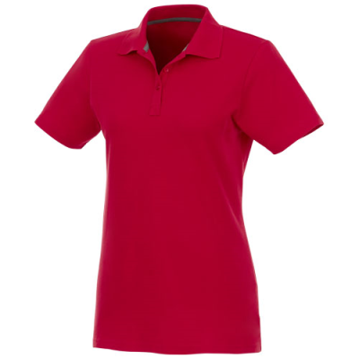 HELIOS SHORT SLEEVE WOMENS POLO in Red