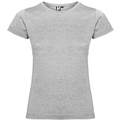 JAMAICA SHORT SLEEVE LADIES TEE SHIRT in Marl Grey