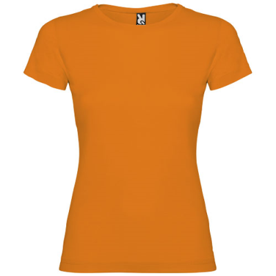 JAMAICA SHORT SLEEVE LADIES TEE SHIRT in Orange